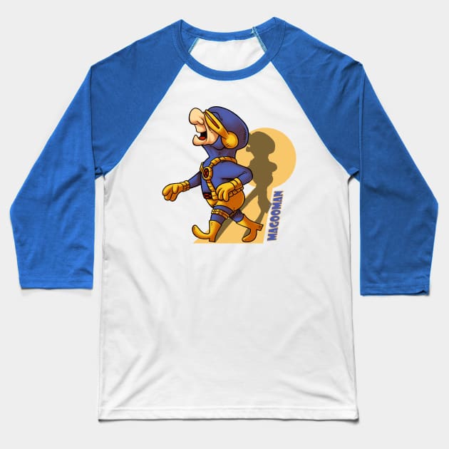 MAGOOMAN Baseball T-Shirt by jandamuda99